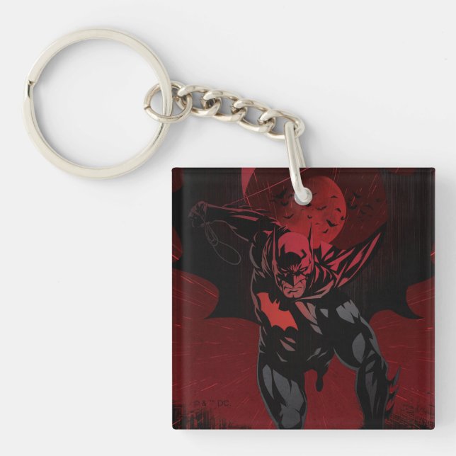 Llavero Batman Salto Carmesí (Frente)