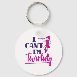 Llavero Baton Twirler no puedo estar toreando