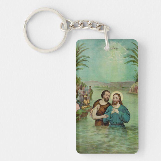 Llavero Bautismo de Jesucristo (Frente)
