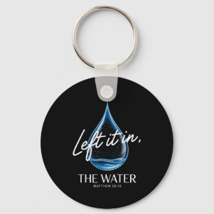 Llavero Bautismo lo dejó en el agua Mateo 3-16 Biblia Ba