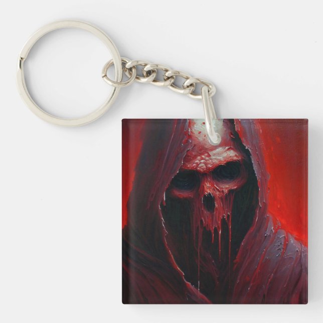 Llavero Bautizado en destrucción | Keychain acrílico (Frente)