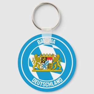 Llavero Bavaria Round Emblem