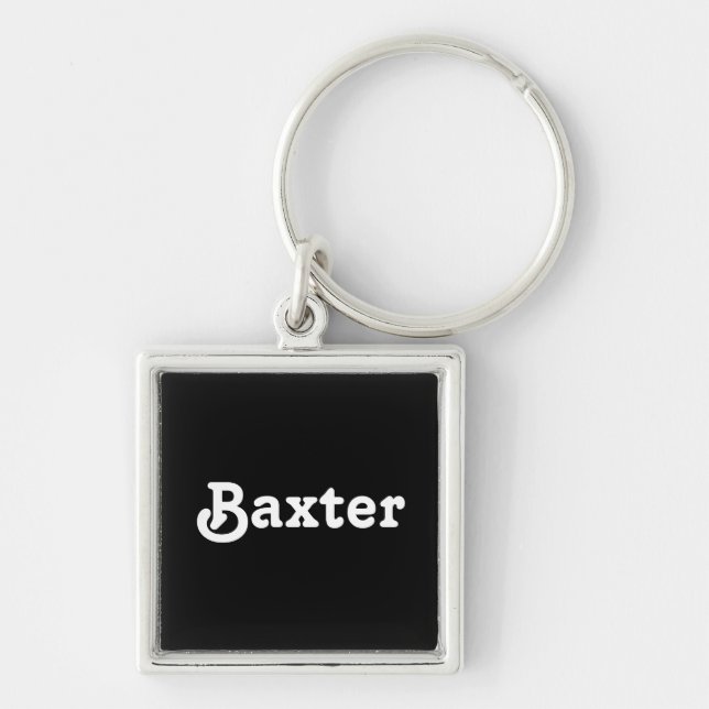 Llavero Baxter de cadena de claves (Frente)