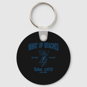 Llavero Bay City Michigan Mi Funny Vintage Beach Tee