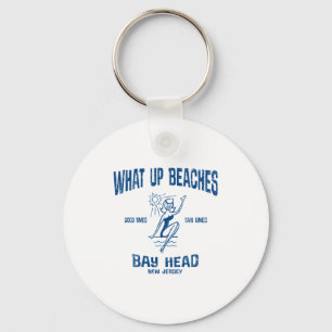 Llavero Bay Head Nueva Jersey Nj Camiseta Divertida de Pla
