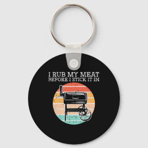 Llavero Bbq Ropa Mi Carne Antes De Palo Retro Funny Byrbec
