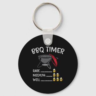 Llavero Bbq Timer Beer Funny Byrbecue Grill Bebe Grill