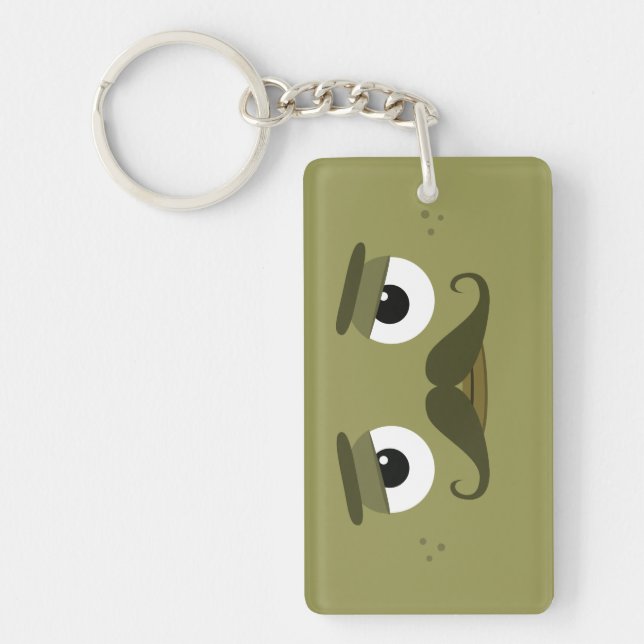 Llavero BBSS Moustachios #2 Keychain (Frente)