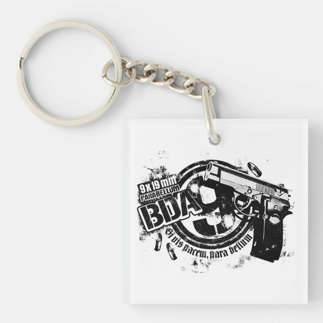 Llavero BDA 9 Keychain Acrylic Keychain (Frente)