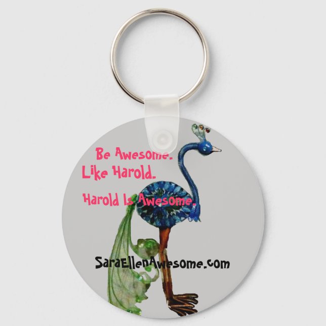 Llavero Be Awesome (Anverso)