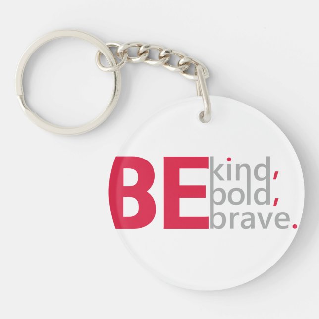 Llavero Be Kind Acrylic Keychain (Frente)