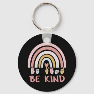 Llavero Be Kind ASL III - Lenguaje Rótulo americano
