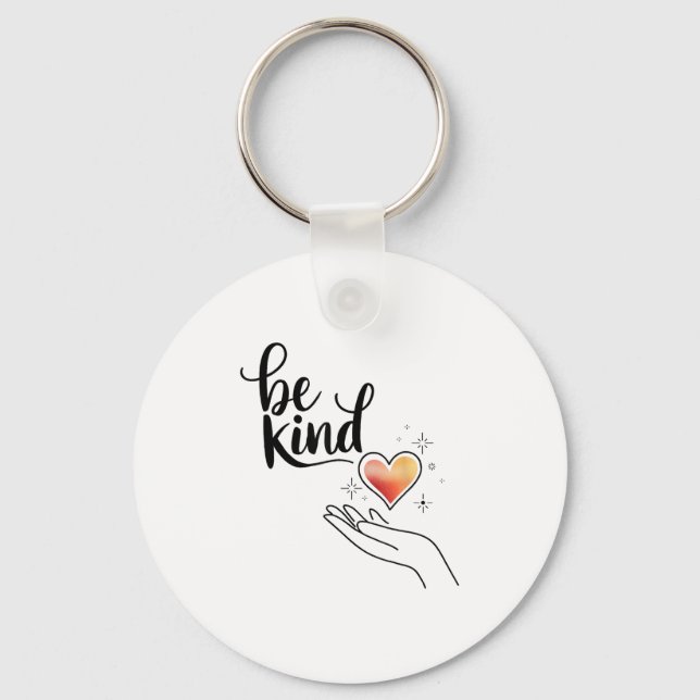 Llavero Be Kind Insrational Quote Sitive Motivational  (Anverso)