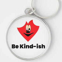 Llavero Be Kind-ish – Regalo Divertido y Lindo par
