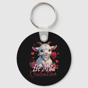 Llavero Be Maa Valentine Goat Heart Cute Goat Happy Valent