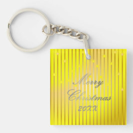 Llavero Be Merry and Shine Bright Acrylon Keychain