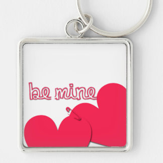 Llavero Be Mine El día de San Valentín Modern Keychain