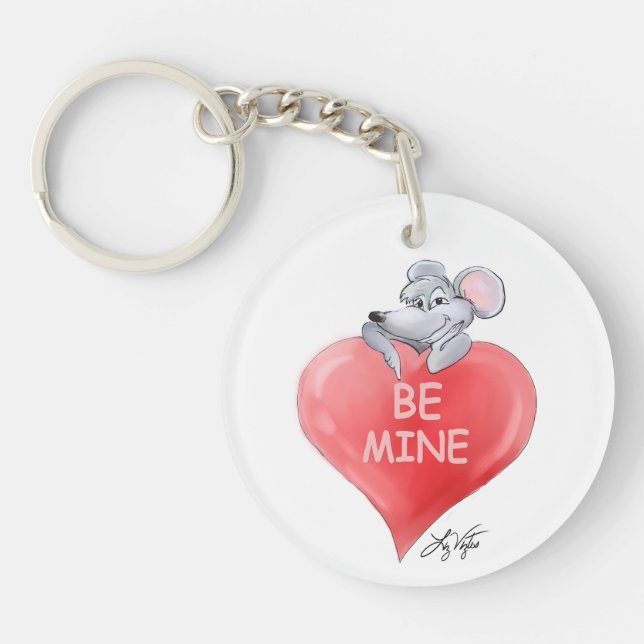 Llavero Be Mine Valentine Keychain (Frente)