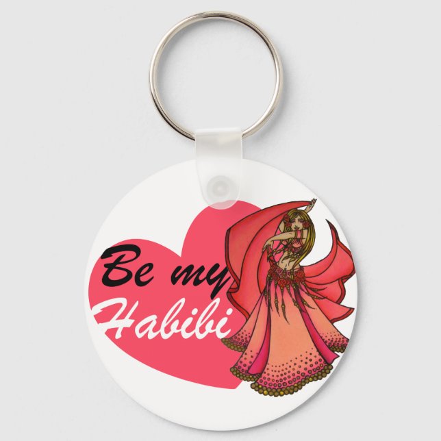Llavero Be My Belly Dance Habibi Key Chain (Anverso)