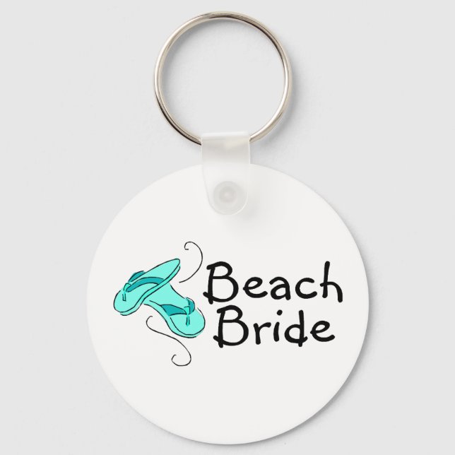Llavero Beach Bride (Flip Flops) (Anverso)