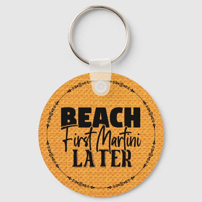 Llavero Beach First Martini Después-76545 (Anverso)
