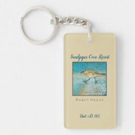 Llavero Beach House Vacation Rental Sandpiper Shorebird