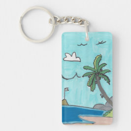 Llavero Beach Keychain