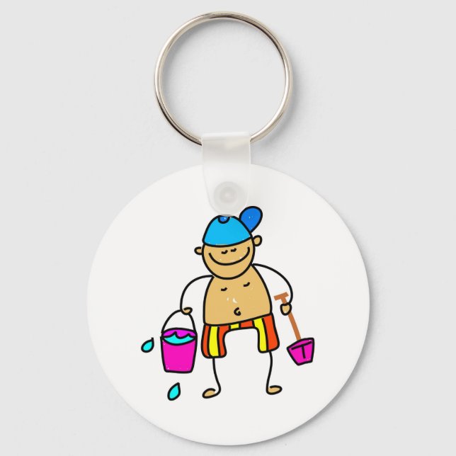 Llavero Beach Kid (Anverso)