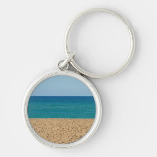 Llavero Beach, Ocean, Sky Keychain