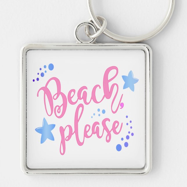 Llavero Beach Please (Frente)