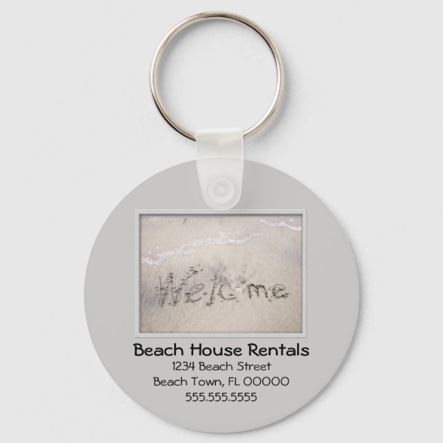 Llavero Beach Rentals (Anverso)