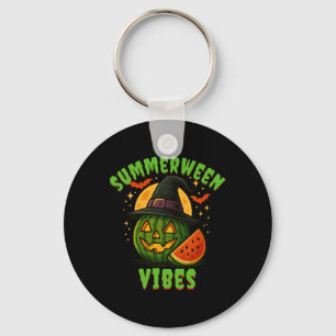 Llavero Beach Watermelon Summerween Vibes Witch Halloween