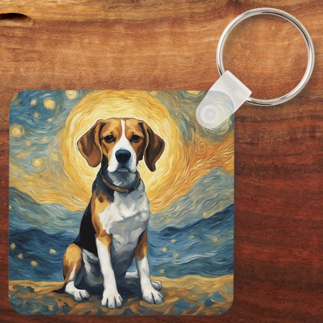 Llavero Beagle (Reverso )