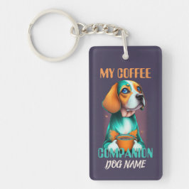 Llavero Beagle Coffee Companion Funny Beagle Dueño