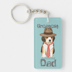Llavero Beagle Dad