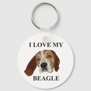 Llavero Beagle Love
