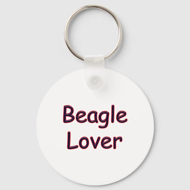 Llavero Beagle Lover Keychain (Anverso)