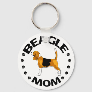 Llavero Beagle Mom
