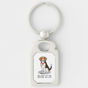 Llavero Beagle podrido podrido (tricolor 3) Perro Funny