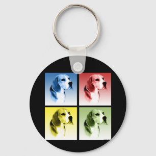 Llavero Beagle Pop Art