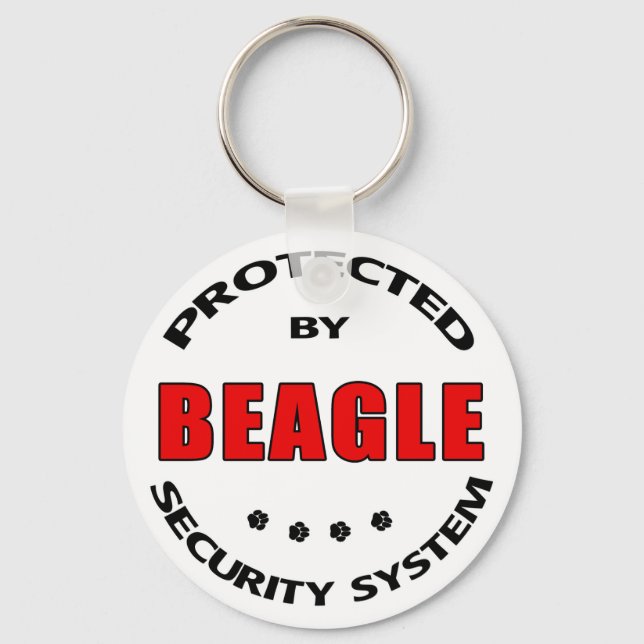 Llavero Beagle Security (Anverso)