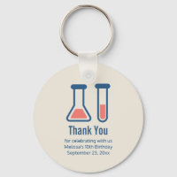 Beaker & Test Tube Science Cumpleaños