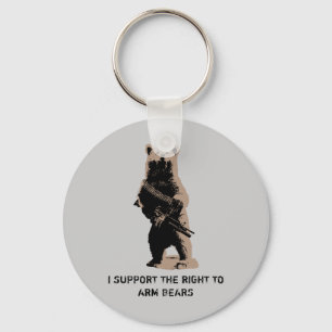 Llavero Bear arms Grizzly Bear
