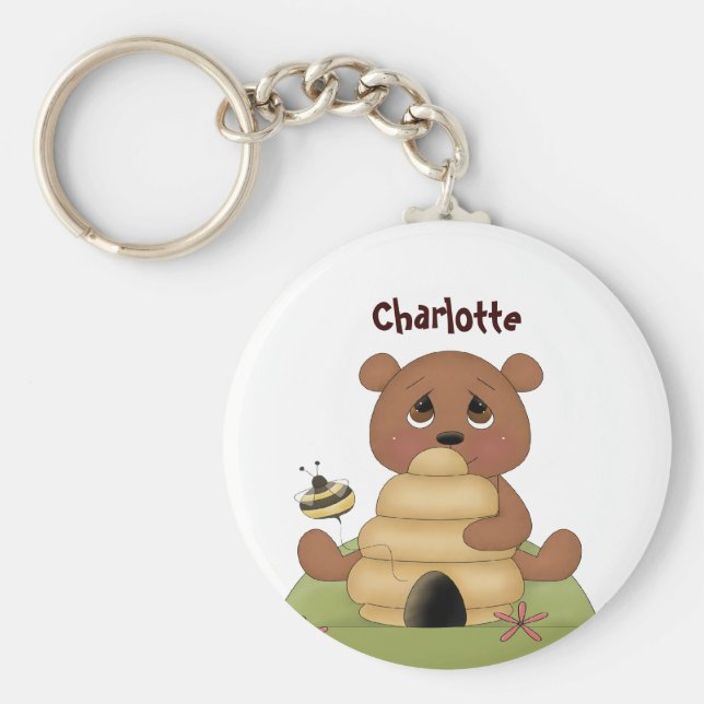 Llavero Bear de miel (Frente)