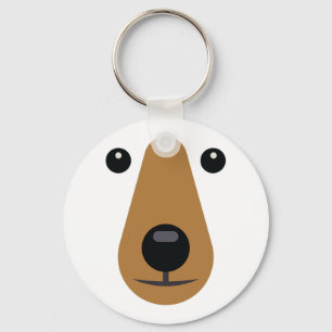Llavero Bear Face Cura Cosa Cosa Fácil Halloween Niños Adu