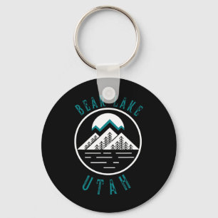 Llavero Bear Lake Utah Mountain Skiking Ping Boat