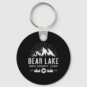 Llavero Bear Lake Utah - Pescado para esquiar en montaña