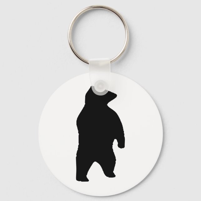 Llavero Bear Silhouette (Anverso)