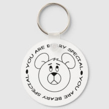 Beary Special Teddy Bear Key Chain
