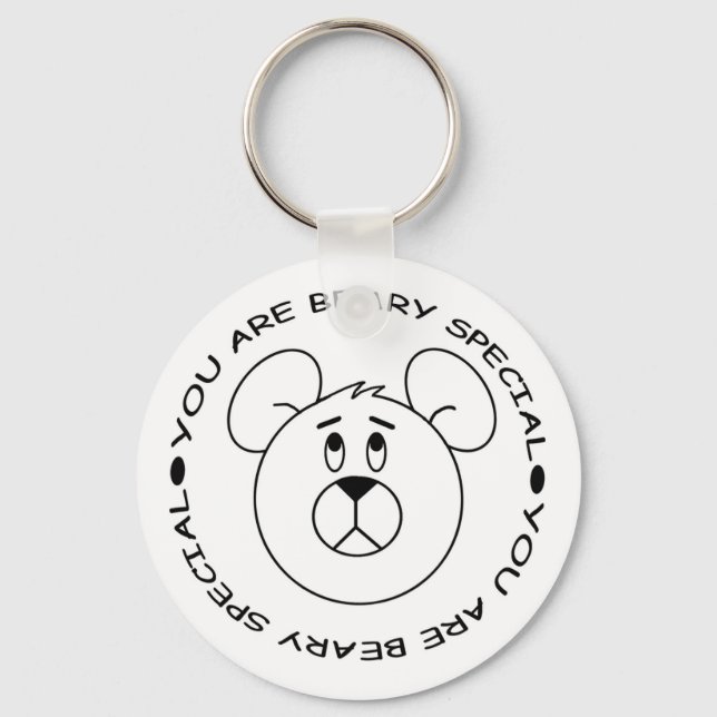 Llavero Beary Special Teddy Bear Key Chain (Anverso)
